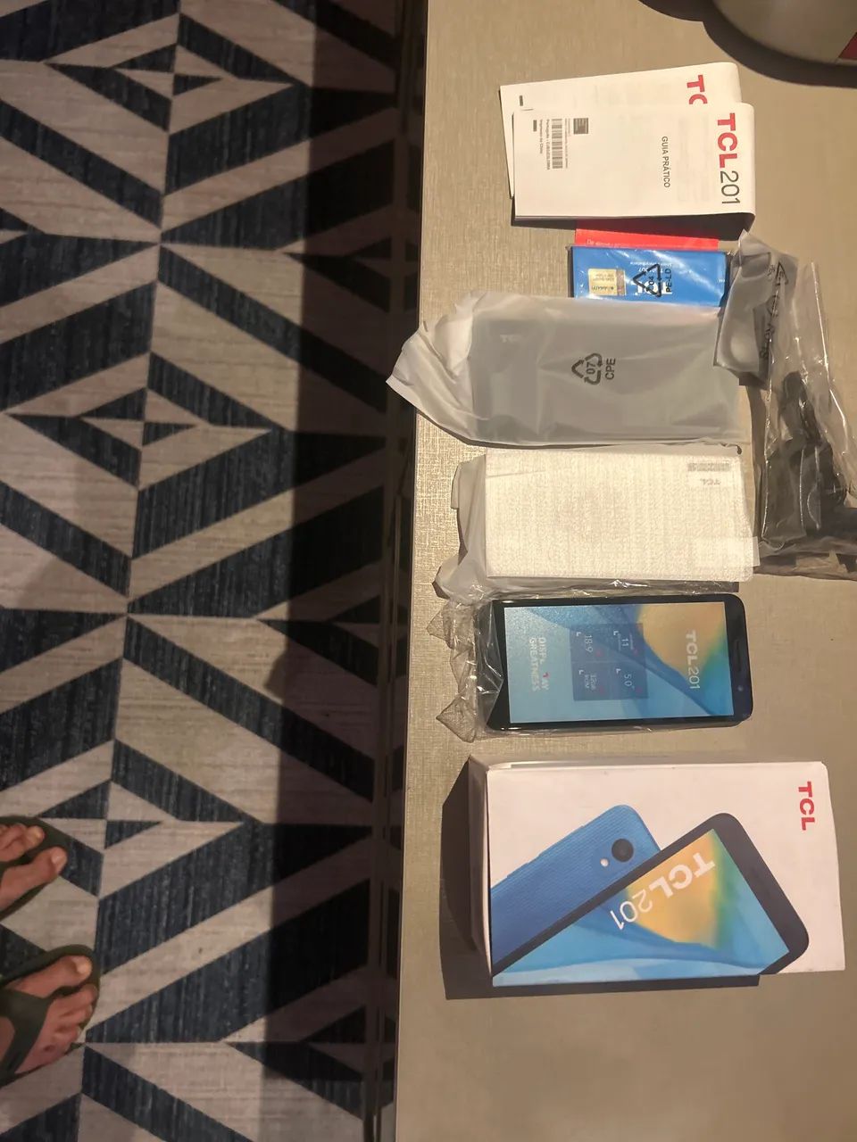 Vende celular novo