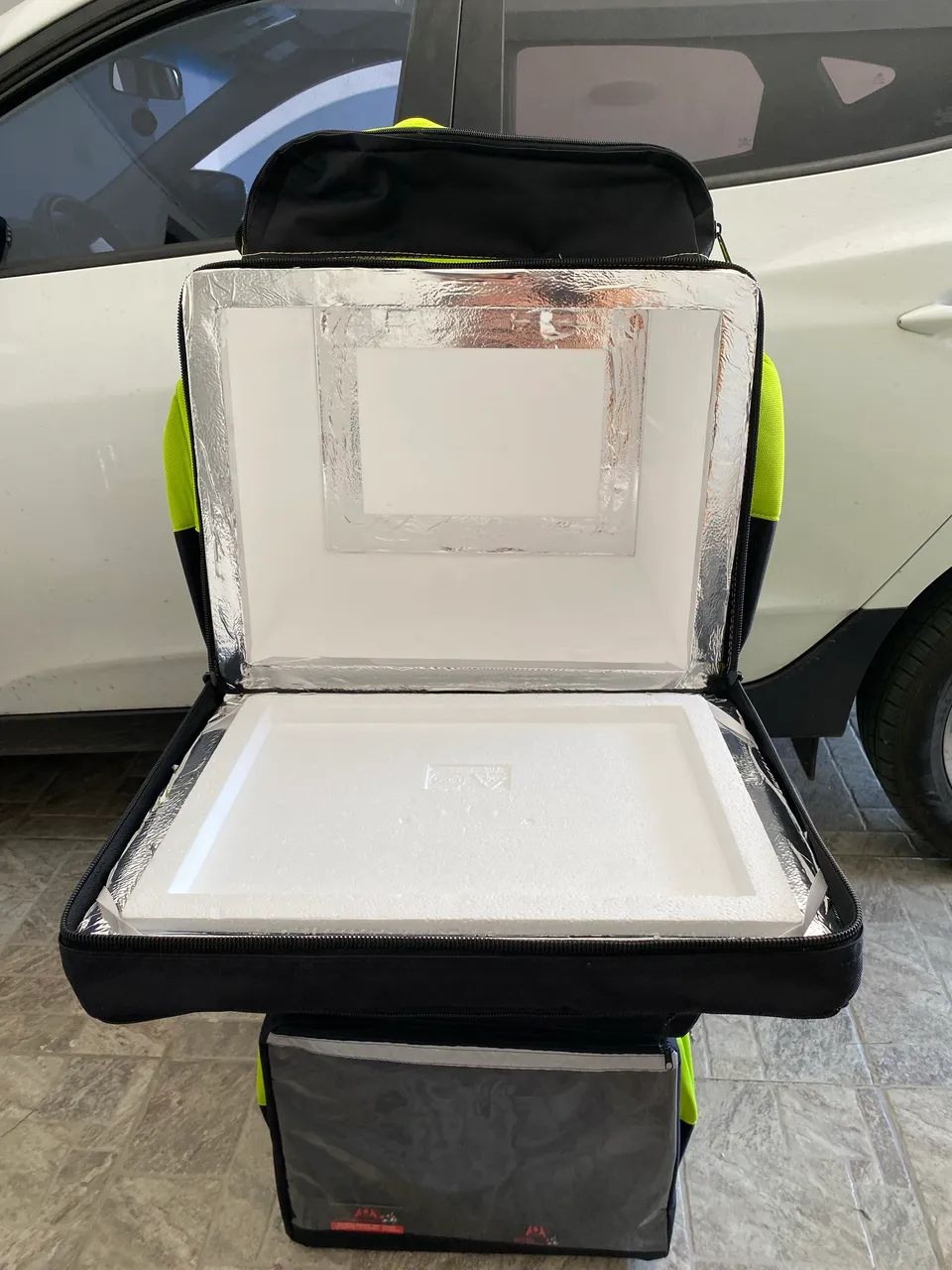 Bags delivery motoqueiro térmica pizza - Foto 4