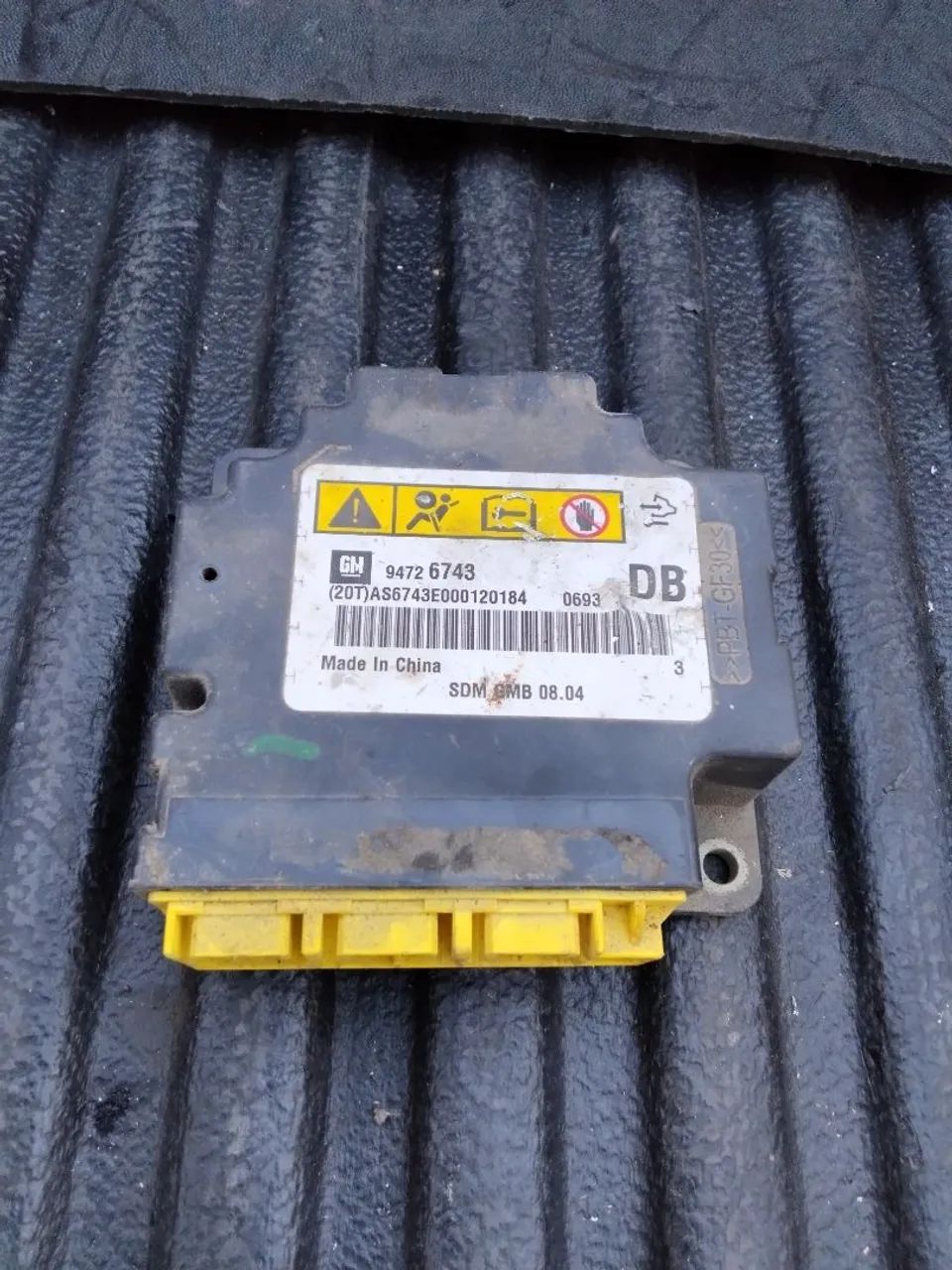 Módulo Do Airbag Original S10 Trailblazer 2012/2016  * - Foto 2