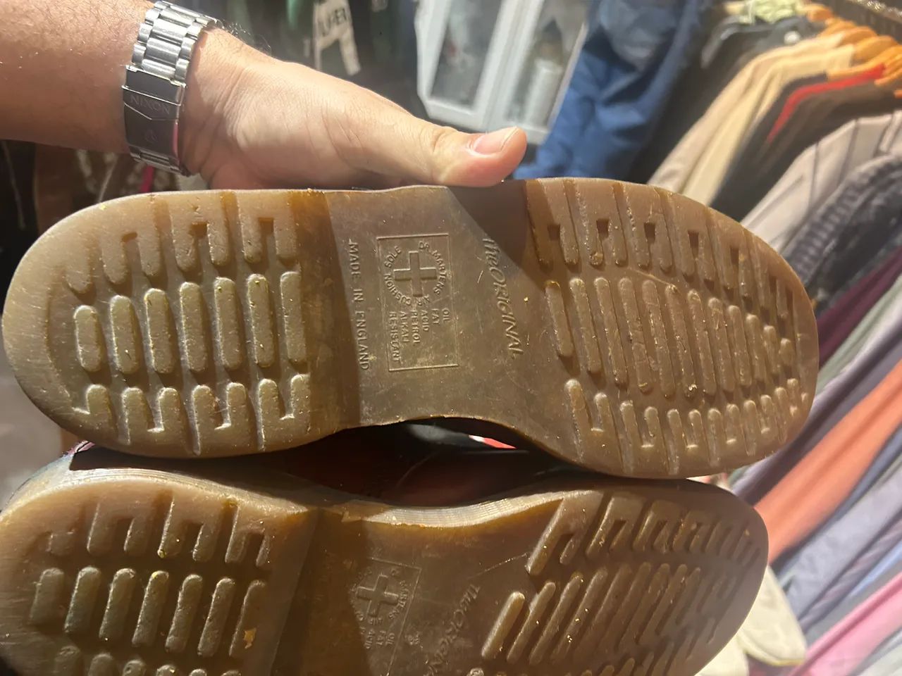 Bota dr martens  essa fabricada em Londres  - Foto 4