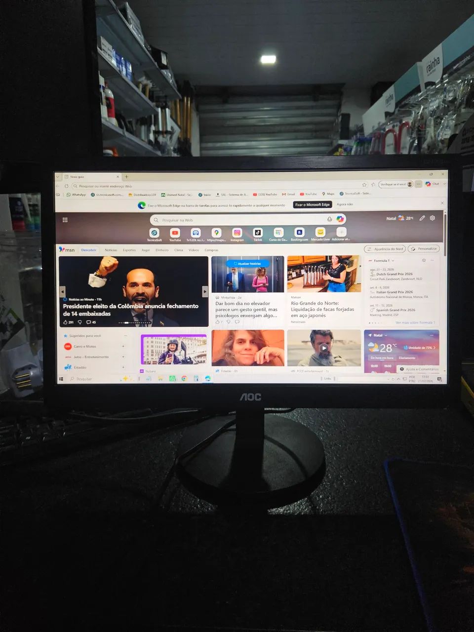 Monitor 17 Led 
