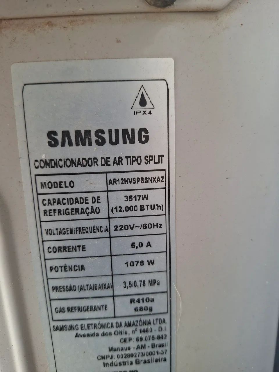 Ar-condicionado Split inverter com defeito - Foto 5