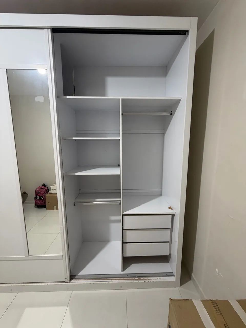 Guarda roupa grande branco  - Foto 4
