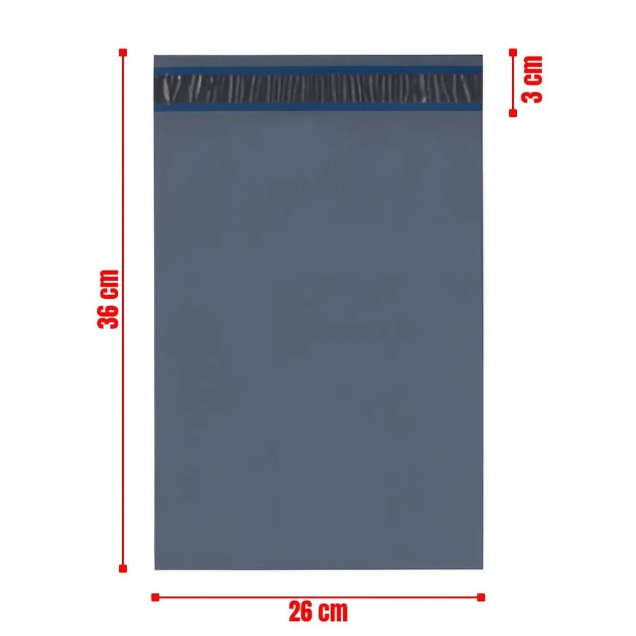 100 Envelopes para embalagem com aba adesiva 26x36cm - Foto 3