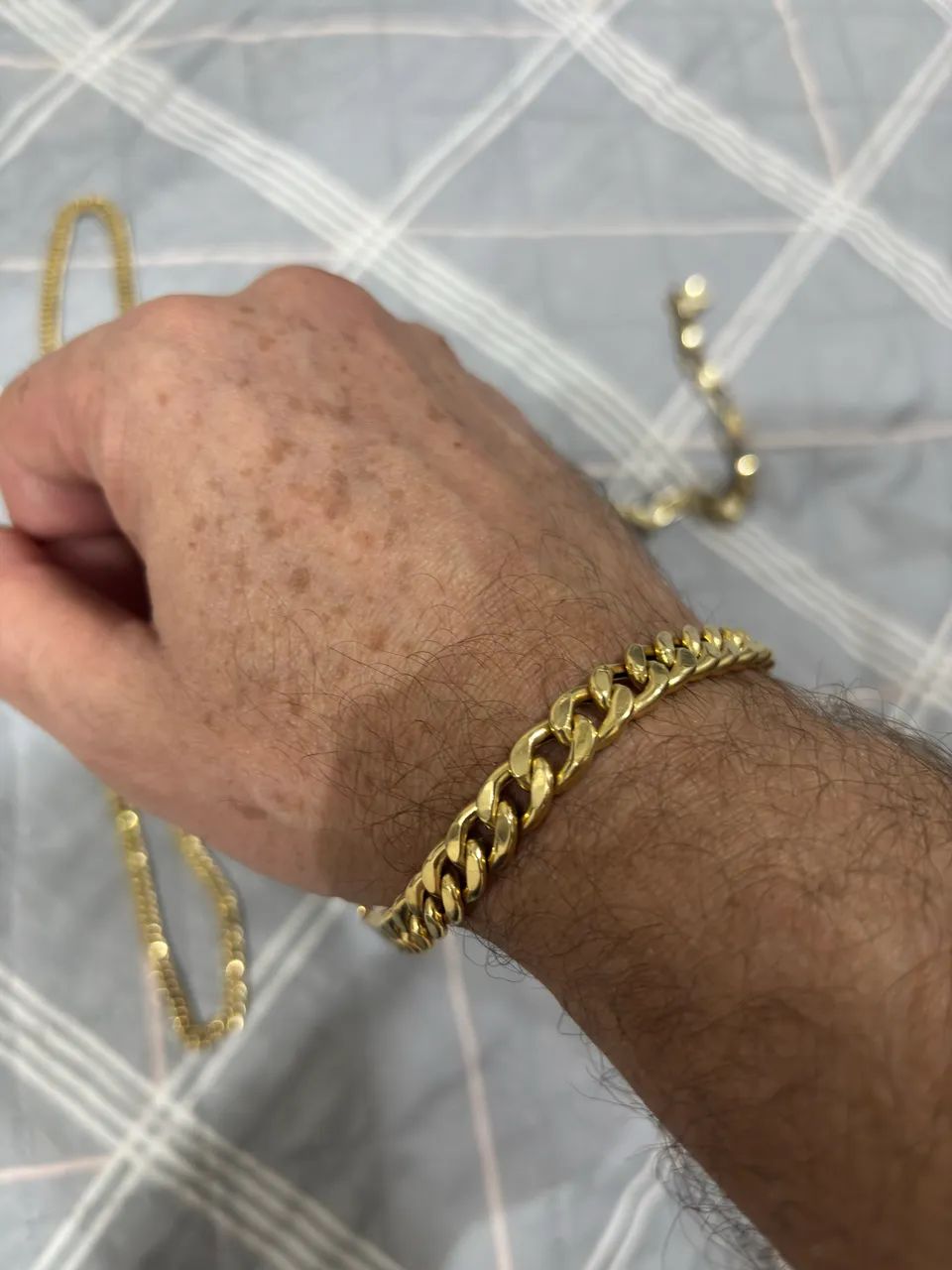 Pulseira de ouro 10.6 gramas 