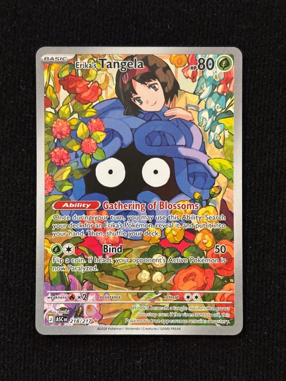 ポケモンカード　2025 ERIKA'S TANGELA #743 PSA 10 Erika's Tangela (218/217) - Hobbies e coleções - Jardim dos Álamos