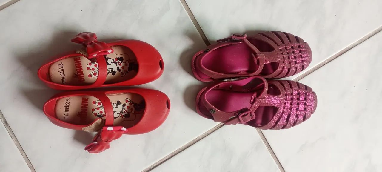 Sandálias e sapatos infantis femininos  - Foto 2