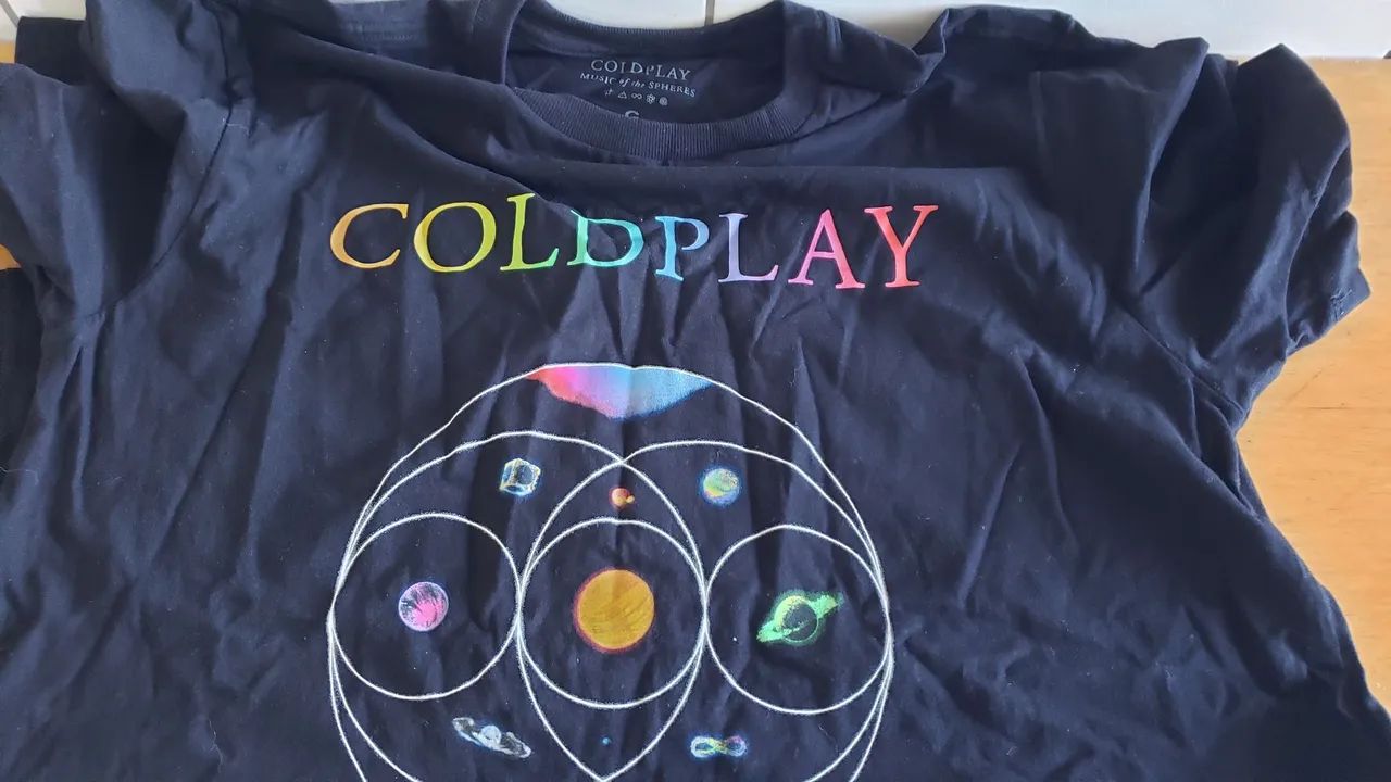 Camisa Coldplay 