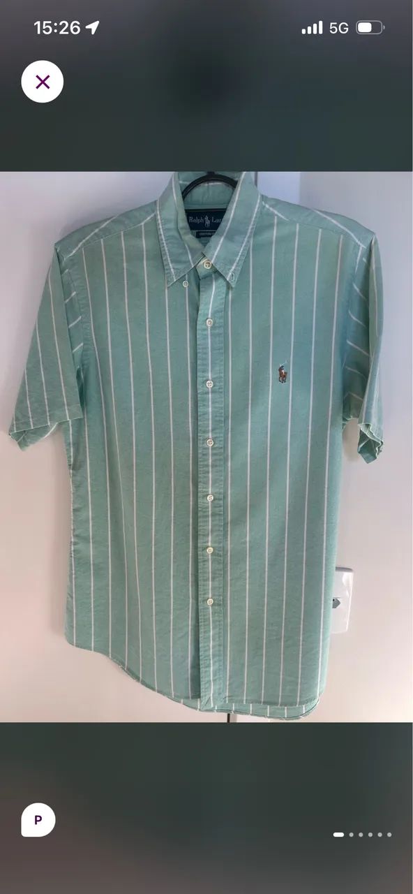 Camisa social Polo Ralph Lauren original