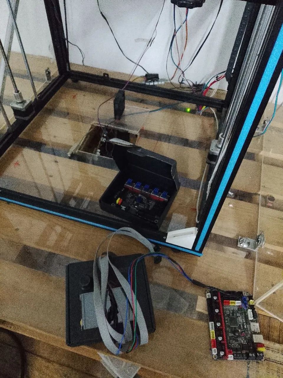 Impressora 3d tronxy 330x330 medida mesa  - Foto 2