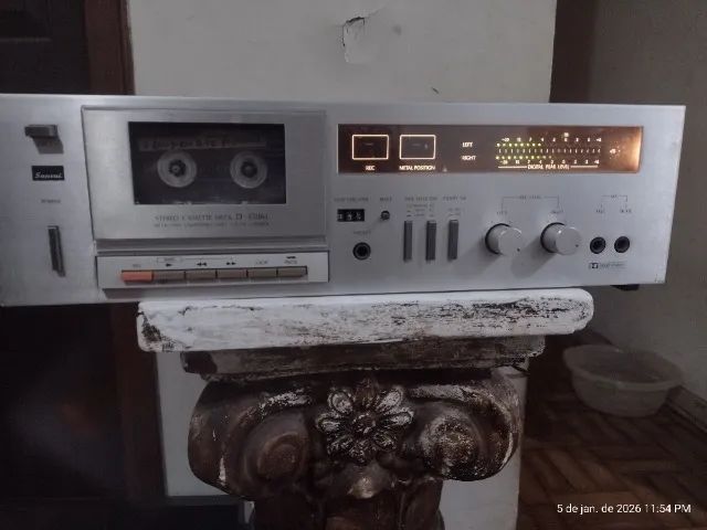 raro tape deck sansui  modelo D - 150M  funcionado perfeitamente - Foto 2