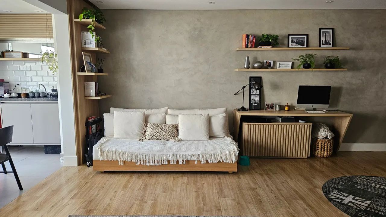 Sofá com design diferenciado
