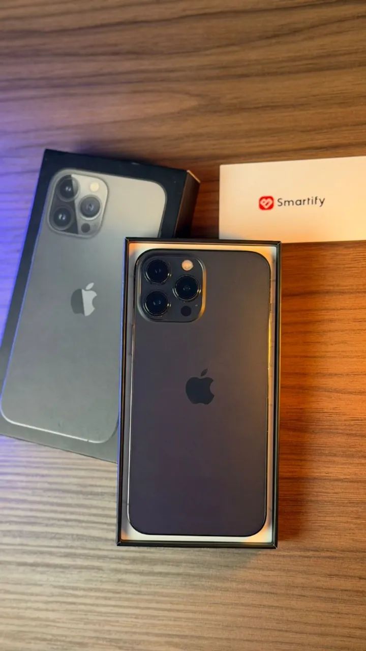 Apple iPhone 13ProMax スペースグレー 本体 iPhone 13 Pro Max - Cor Cinza - 256GB - Saúde da bateria 100