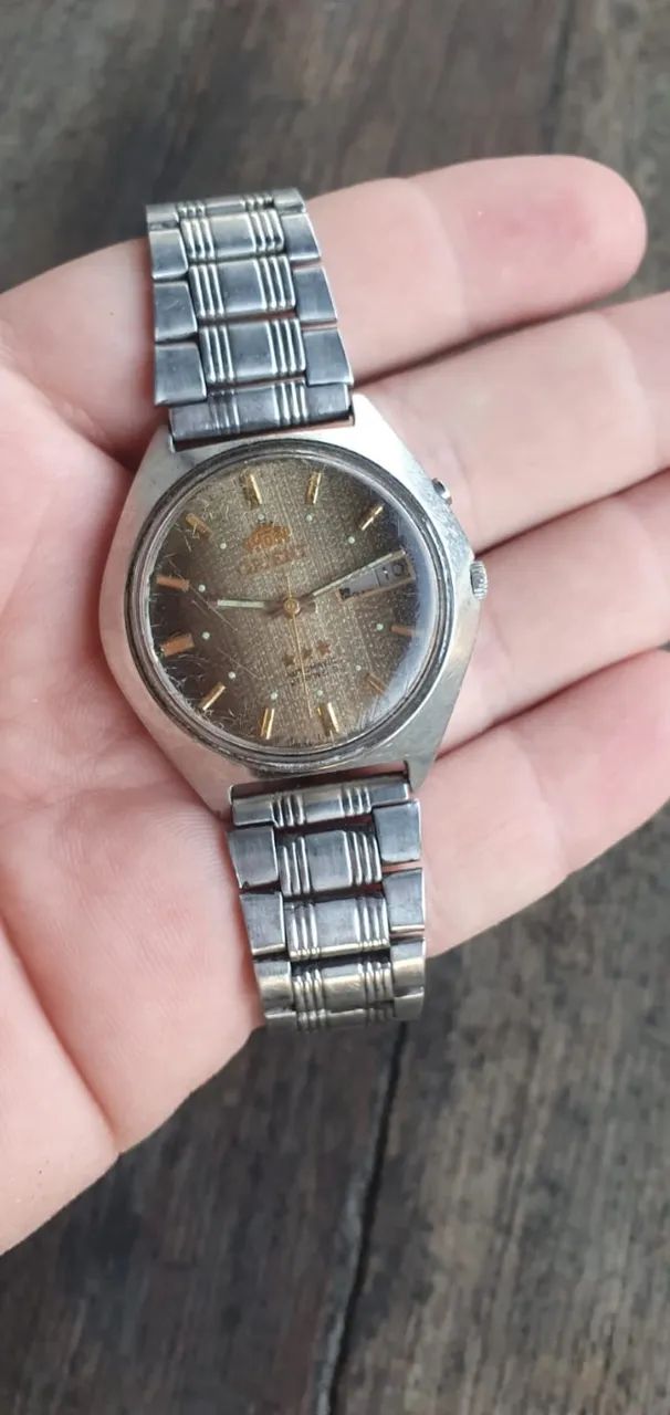 Relógio Orient Automático Vintage - 21 Jewels - Clássico