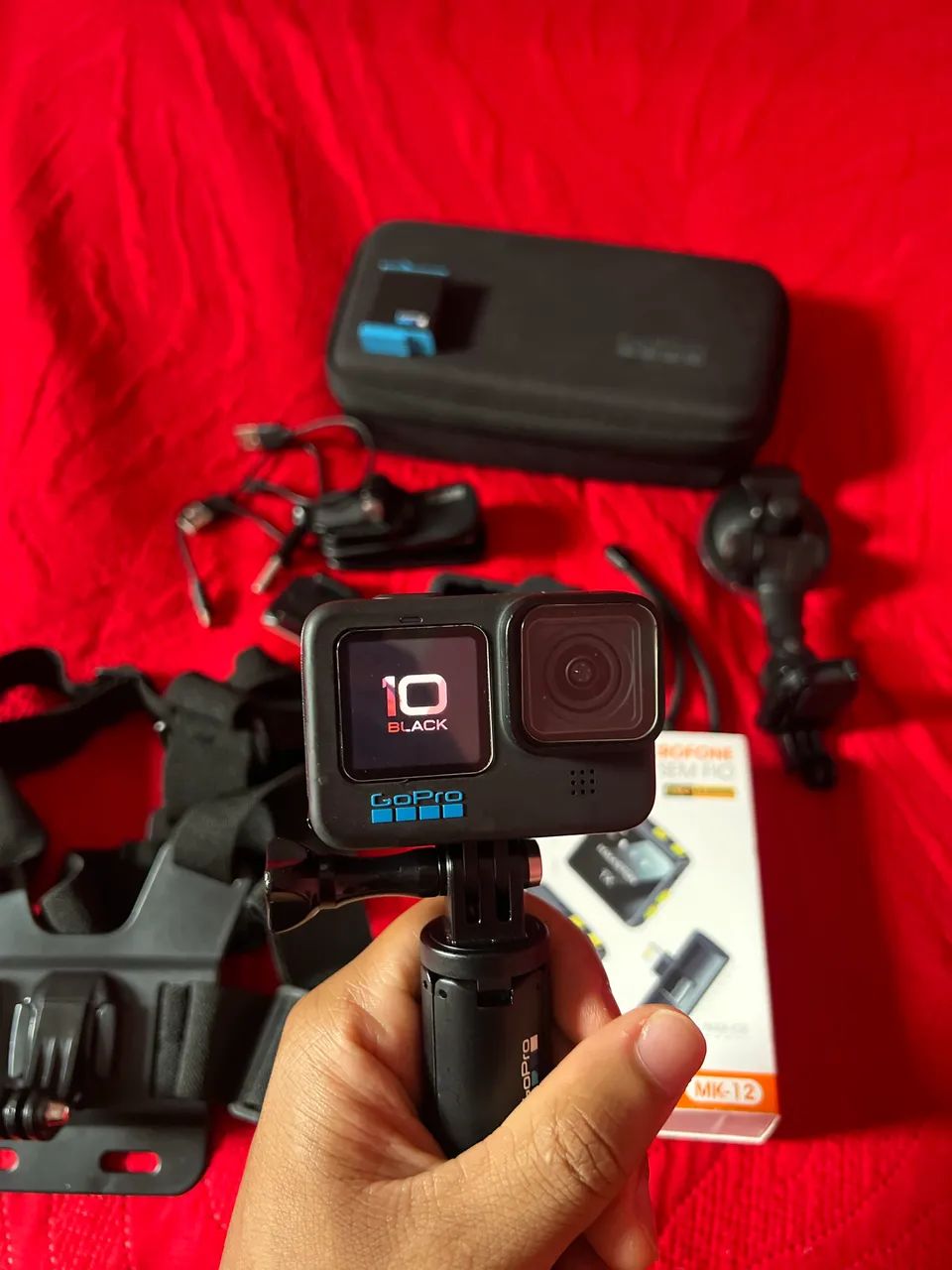 GoPro Hero 10 black + acessórios - Câmeras e Filmadoras - Capim