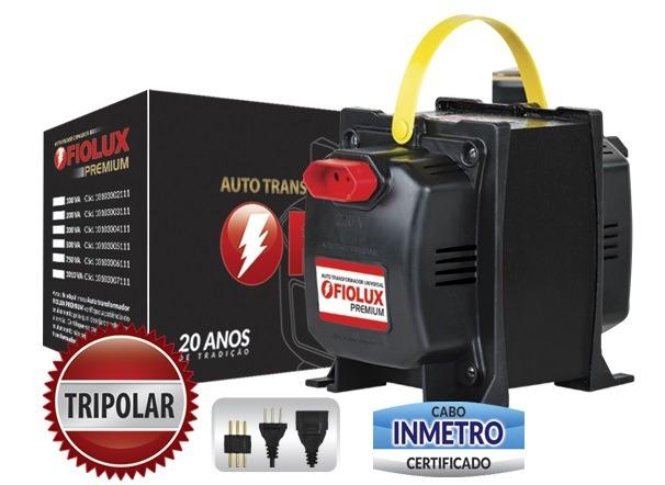 Transformador Fiolux 1010va (1000va/1050va) - 110v Para 220v