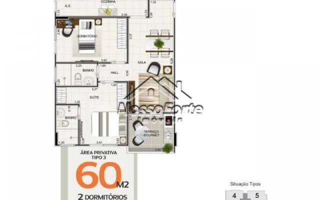 Apartamento na Guilhermina na Praia Grande em Praia Grande - Foto 10