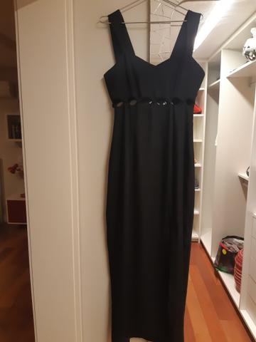 Vestido longo preto Tam 38/40 - Foto 5