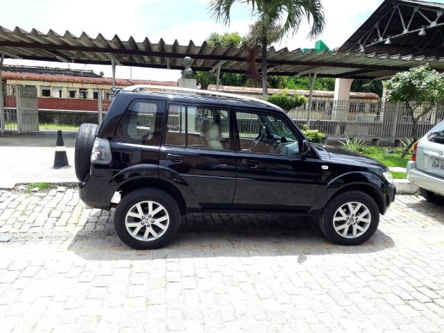 Pajero TR4 Aut 4X4 2012 Multimídia. Couro, Pneus Novos, Impecável, Sem detalhe - Foto 8
