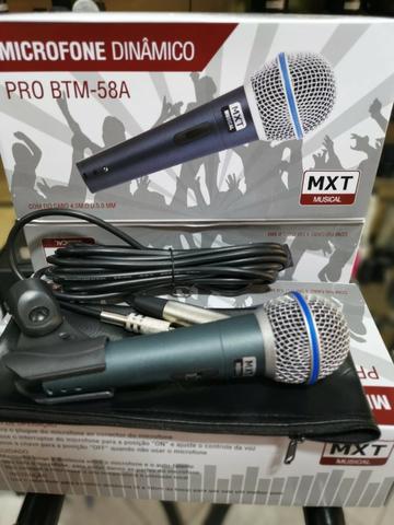 Microfone Dinâmico Btm58 Mxt Perfeito! - Foto 3