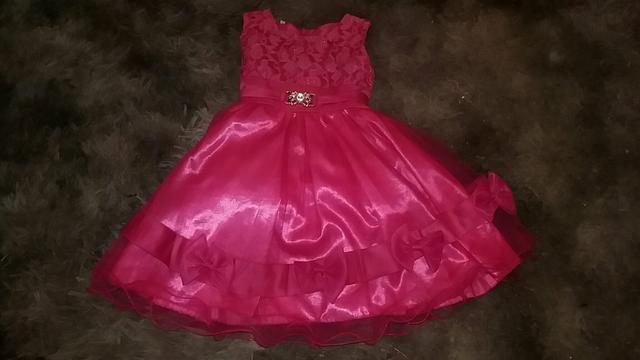 Vestido festa infantil tam. 3