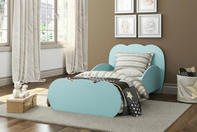 Mini Cama Nuvem Azul Premium. 008