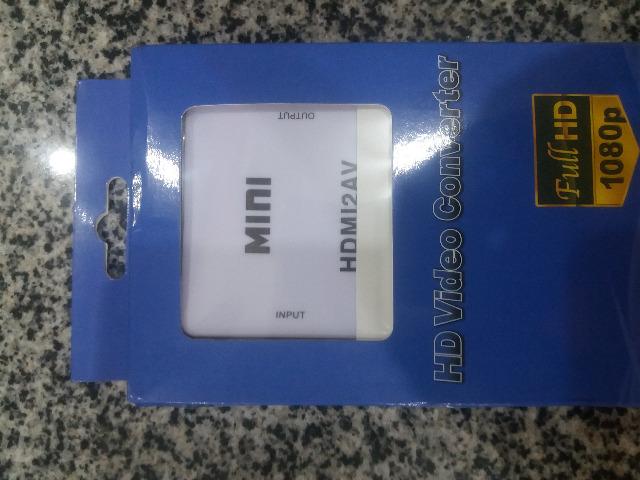 Conversor De TV de Hdmi para av - Hd Vídeo Converter Full Hd - Foto 6