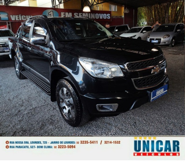 GM S10 LTZ 2.4 2014 PRETA COMPLETA