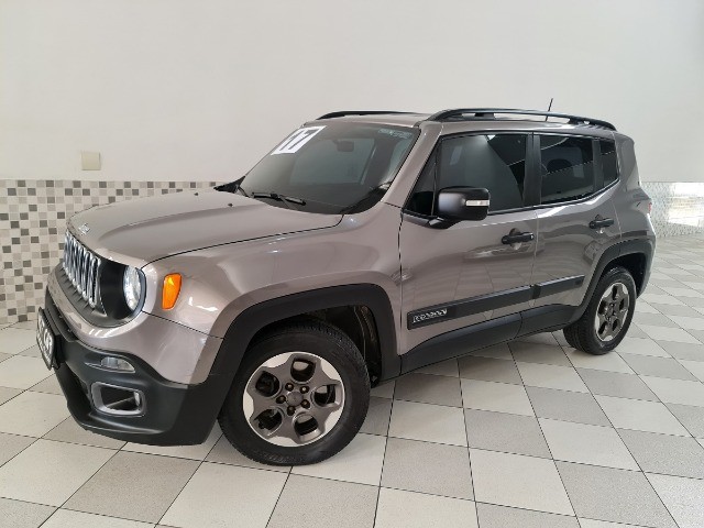 JEEP RENEGADE SPORT 1.8 FLEX 2016 CINZA AUTOMÁTICO