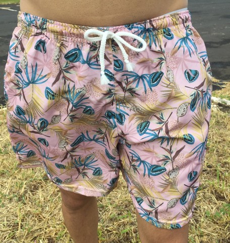 Bermuda tectel masculina, short moda praia - Foto 4