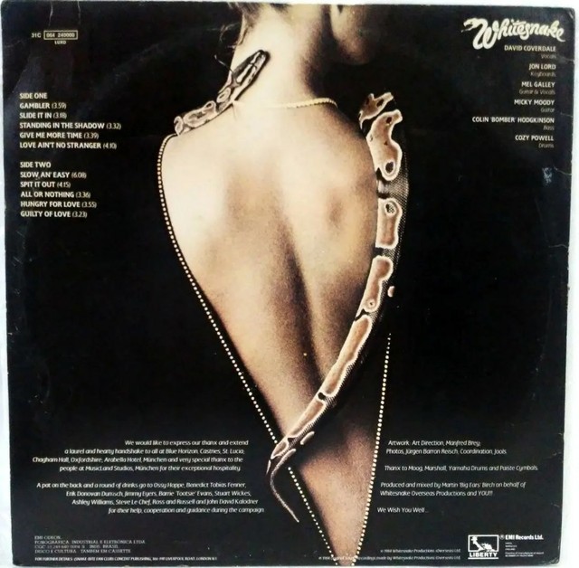 Lp do Whitesnake - Slide It In (Leia o anúncio!)   - Foto 2