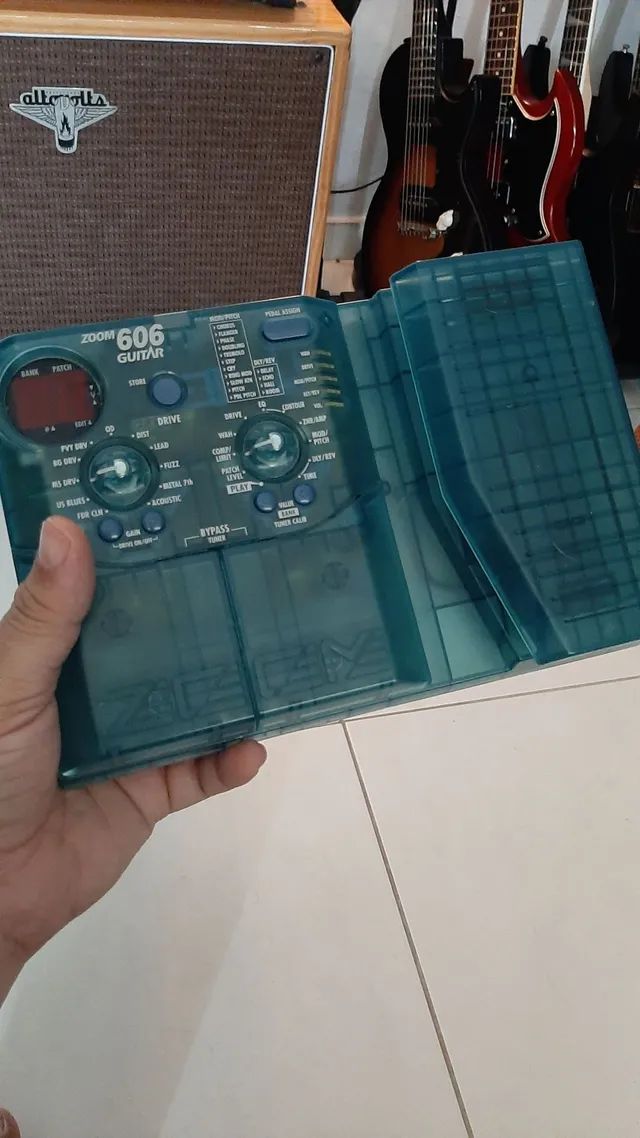 Pedaleira Raríssima Zoom 606 Japonesa Edição Limitada Colecionador.