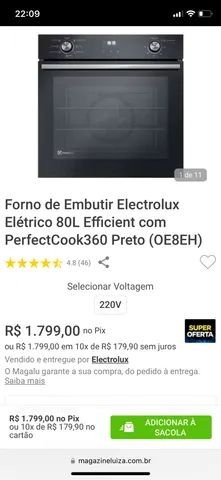 Forno elétrico de embutir Eletrolux  - Foto 5