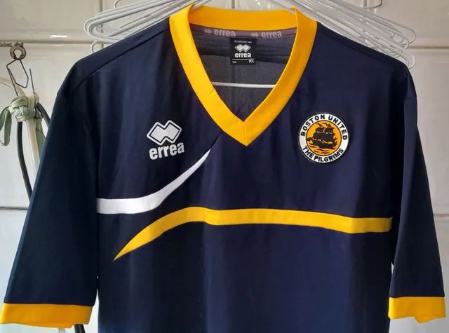 CAMISA BOSTON UNITED THE PILGRIMS INGLATERRA ERREA FRETE GRATIS - Foto 2