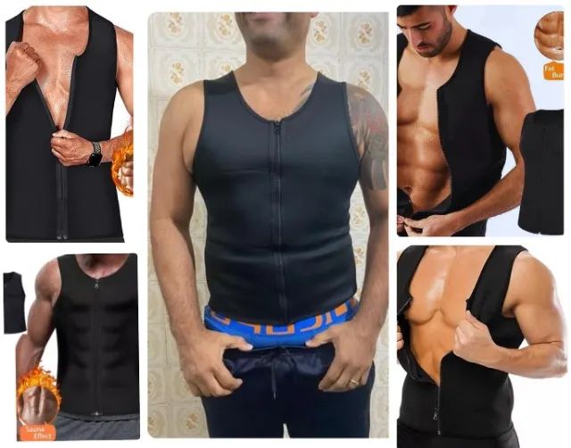Cinta Masculina Térmica Colete Slim  Power Fit 