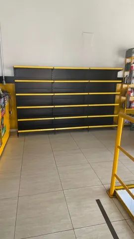 Gôndolas para supermercado pronta entrega comercio em geral 