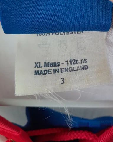 CAMISA OLDHAM ATHLETIC INGLATERRA UMBRO 1993 MADE IN ENGLAND FRETE GRATIS - Foto 3
