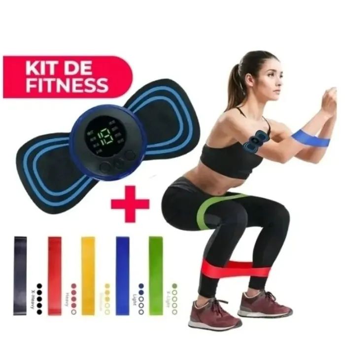 Kit massagem e treino 