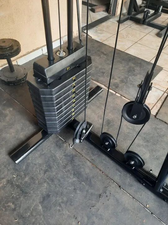 Estacao de musculação Dividi em 10x sem juros  - Foto 5