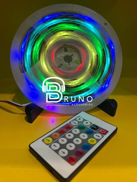 Fita Led USB digital C/ Controle - Foto 5
