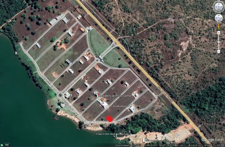 2 Lotes | 680m2 | Frente pro Lago | Cond fechado alto padrão Porto Leman Porto Nacional/TO - Foto 3
