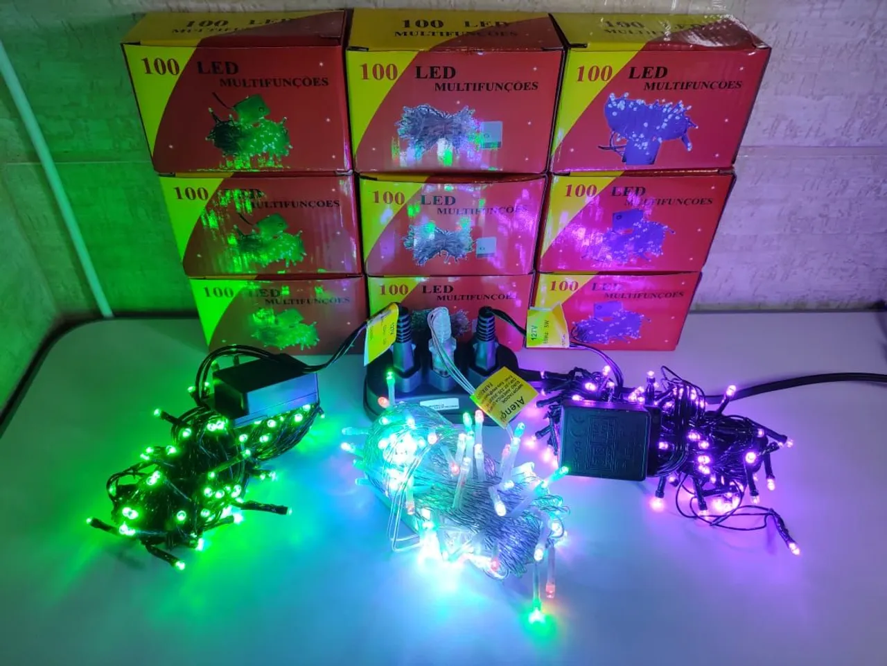 Pisca Pisca de Natal com LED Efeitos Especiais