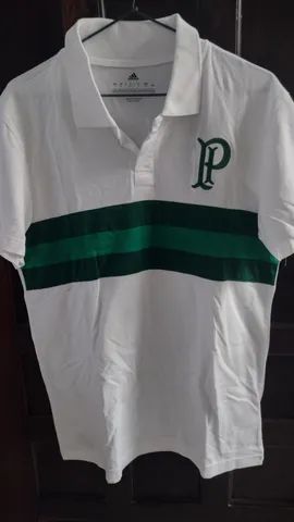 camisa polo retrô palmeiras adidas premium (com etiqueta) tamanho L (G)