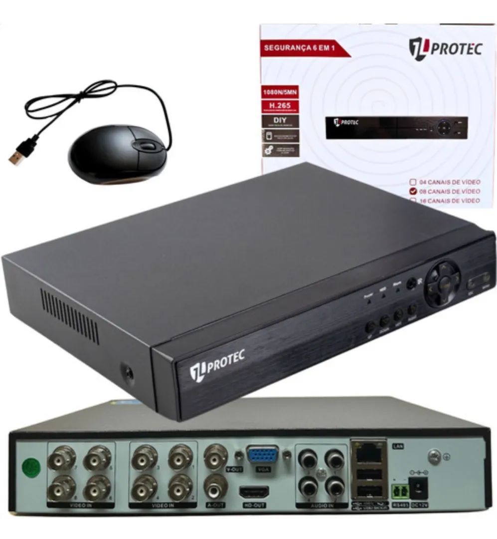 DVR 8 Canais - Segurança Completa para sua Casa ou Negócio! - Foto 3
