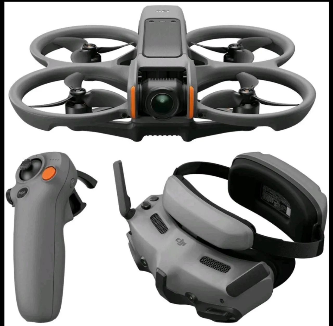 DJI AVATA 2 COM 3 BATERIAS FLY MORE COMBO NOVO ZERO