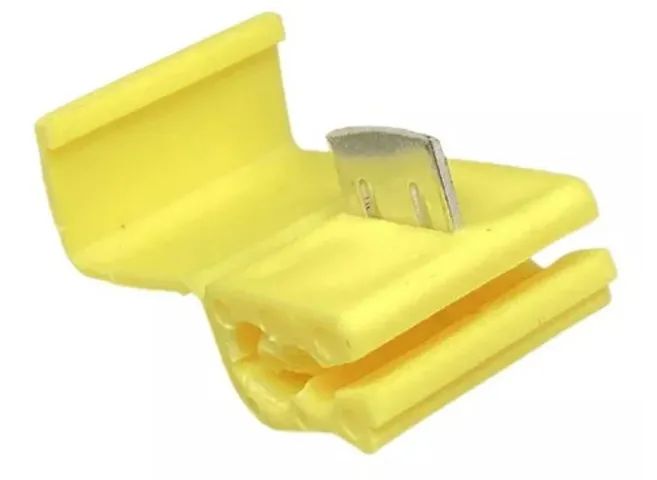 Conector Derivação Terminal Emendar Fios Cabos Amarelo (4,00 - 6,00mm) Crimper 5 COD-CP794 - Foto 2