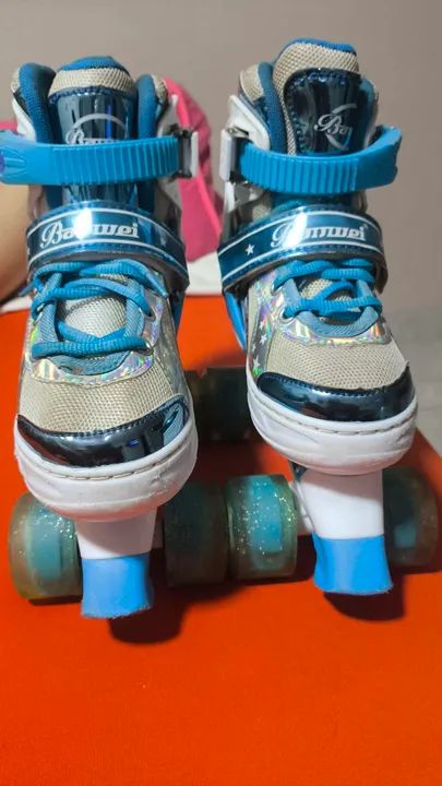 Patins infantil unisex R$ 150,00 - Foto 2