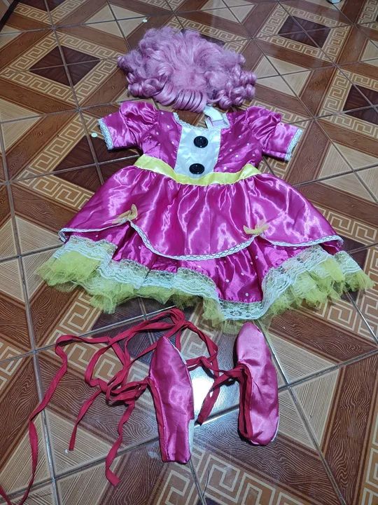 Vestido Lalaloopsy  com peruca