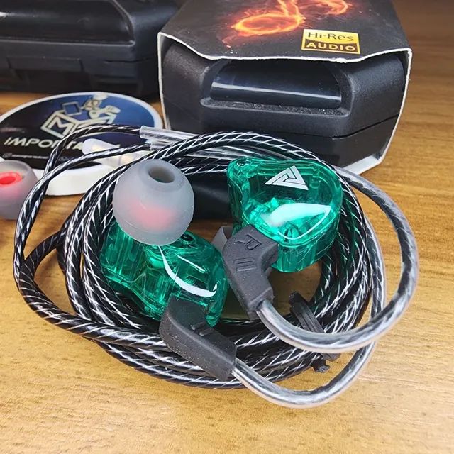 Fone De Ouvido In-ear QKZ-AK6 Gamer Retorno De Palco  - Foto 5