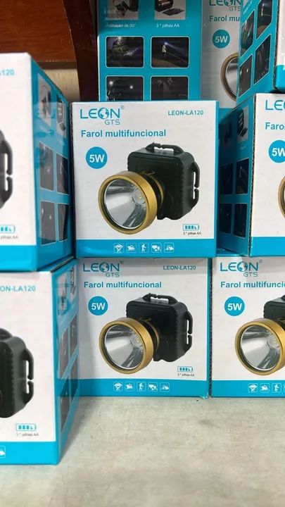 Lanterna led de cabeça farol - Foto 2